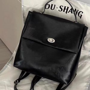 2023 Solid Color Backpack for Girls - Stylish Travel Bag for College Students and Short Trips - Durable Women's Backpack