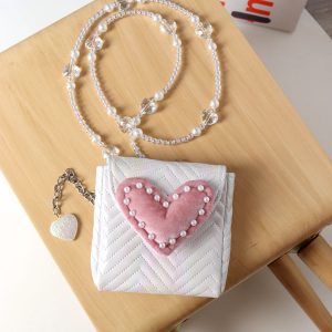2023 Summer Mini Heart-Shaped Handbag for Women - Versatile Stylish Crossbody Phone & Coin Purse, Cute High-End Design
