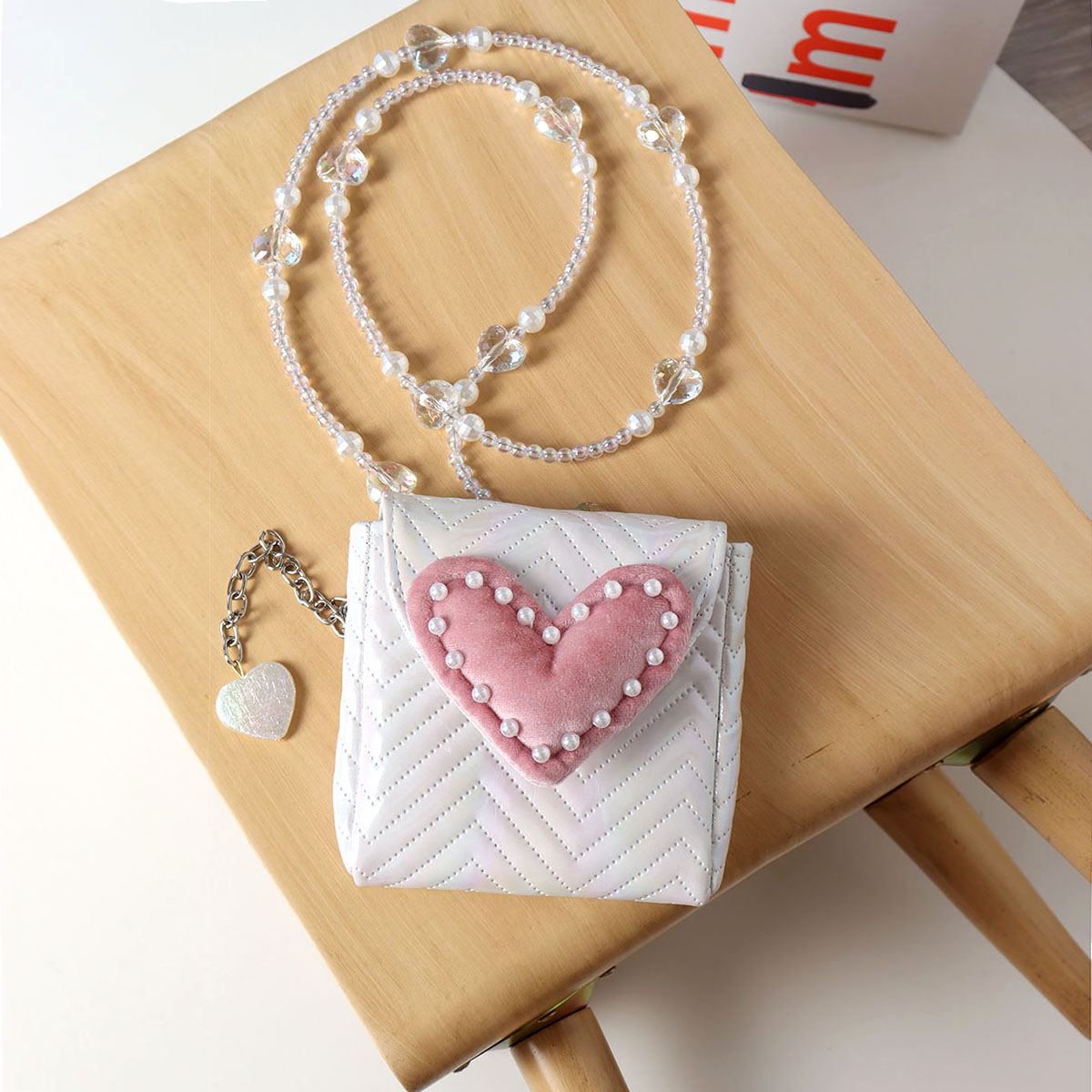 2023 Summer Mini Heart-Shaped Handbag for Women - Versatile Stylish Crossbody Phone & Coin Purse, Cute High-End Design