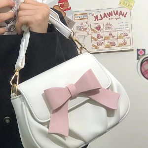 2023 Women's Bow Detail Pleated Cloud Bag - Soft Round Crossbody Shoulder Bag, Versatile Small Handbag for Everyday Use