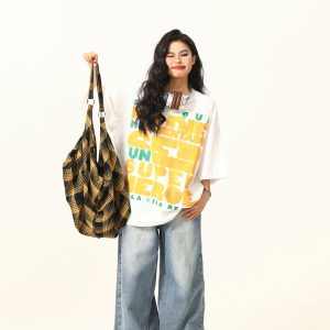 2024 Summer American Vintage Short Sleeve Letter Print T-Shirt for Men and Women - Street Style Couples Top