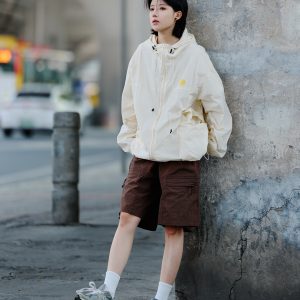 2024 Summer Lightweight Sun Protection Jacket, Breathable Loose Windbreaker for Outdoor Activities, Trendy Summer Outerwear