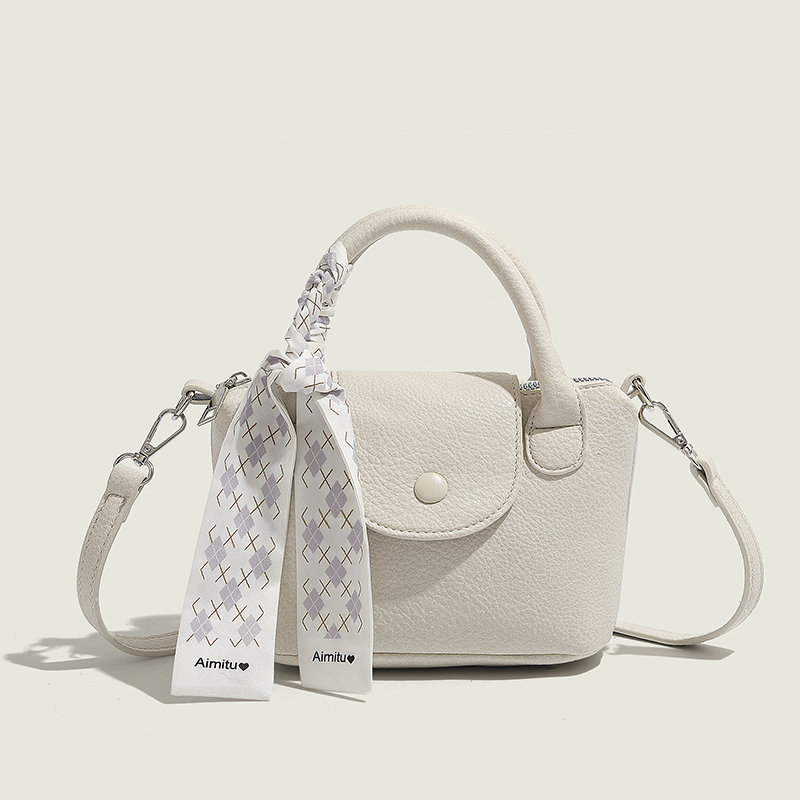 2024 Trendy Summer Small Crossbody Bags for Women, Versatile Korean-Style Textured Scarf Tote Bucket Bags 2024 Trendy Summer Small Crossbody Bags for Women, Versatile Korean-Style Textured Scarf Tote Bucket Bags