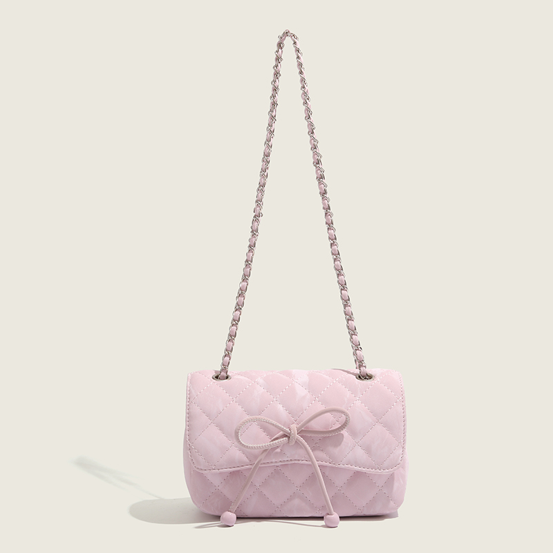2024 Women's Bow Underarm Bag - High-End Shoulder & Crossbody Bag, Versatile Chain Design, Fashionable Trend