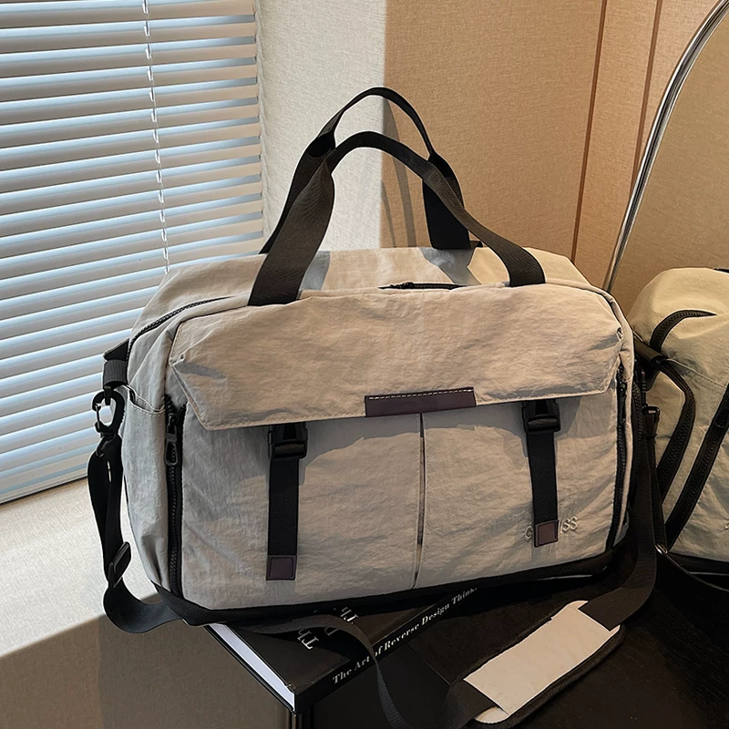 2025 Fitness Travel Bag for Men & Women - Large Capacity Training & Business Luggage for Short Trips