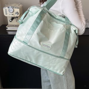 2025 Large Capacity Dry Wet Separation Travel Bag - Sports Fitness Maternity Storage Luggage for Short-Distance Trips