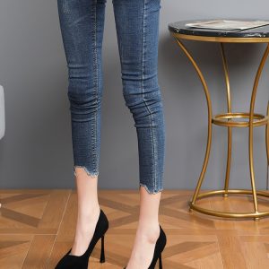 2025 New Spring Women's Suede High Heels, Versatile Waterproof Pointed Toe Shoes for Work, Sexy Thin Heels