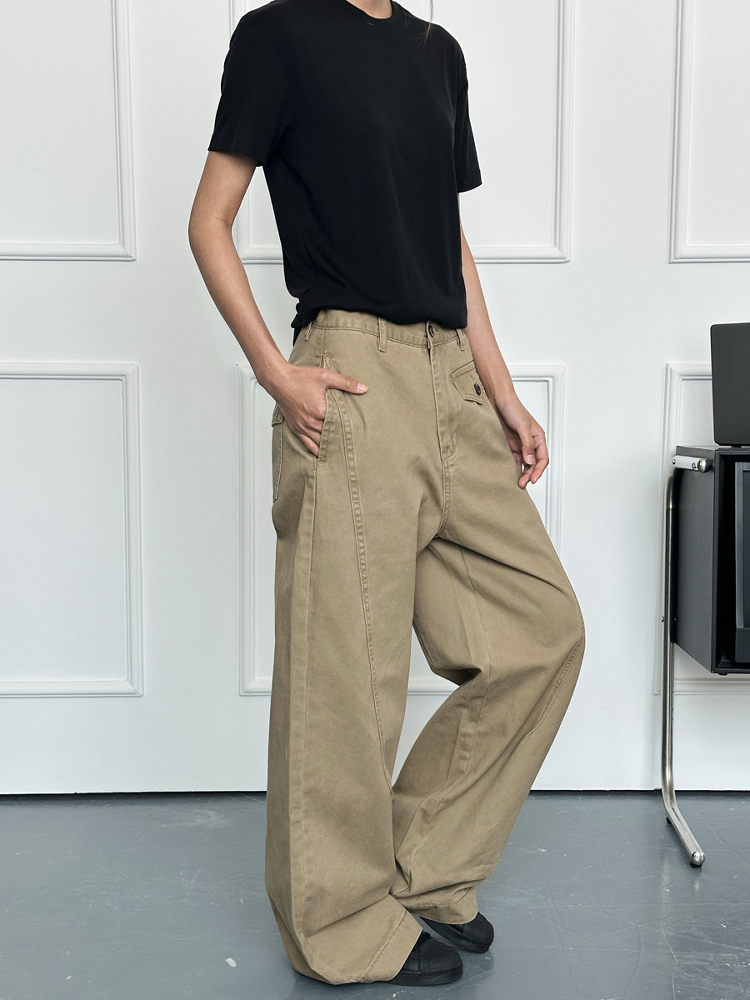 2025 New Wide-Leg Curved Knife Casual Pants for Men and Women - Straight-Leg Loose Fit, Trendy Unisex Fashion 2025 New Wide-Leg Curved Knife Casual Pants for Men and Women - Straight-Leg Loose Fit, Trendy Unisex Fashion