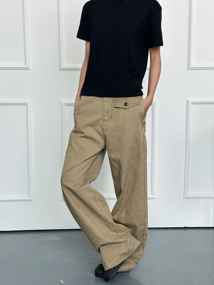 2025 New Wide-Leg Curved Knife Casual Pants for Men and Women - Straight-Leg Loose Fit, Trendy Unisex Fashion 2025 New Wide-Leg Curved Knife Casual Pants for Men and Women - Straight-Leg Loose Fit, Trendy Unisex Fashion