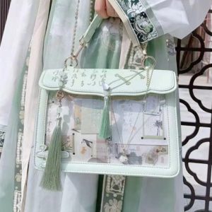 2025 Niche Ancient Style Handheld Pain Bag - Large Capacity Versatile Crossbody Commuter Shoulder Bag for Fashion Lovers