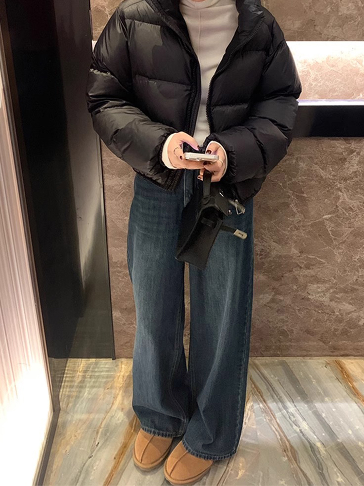 2025 Straight-Leg Jeans for Women, Narrow Wide-Leg Pants for Petite & Plus-Size, Slimming Loose Fit Fashion 2025 Straight-Leg Jeans for Women, Narrow Wide-Leg Pants for Petite & Plus-Size, Slimming Loose Fit Fashion