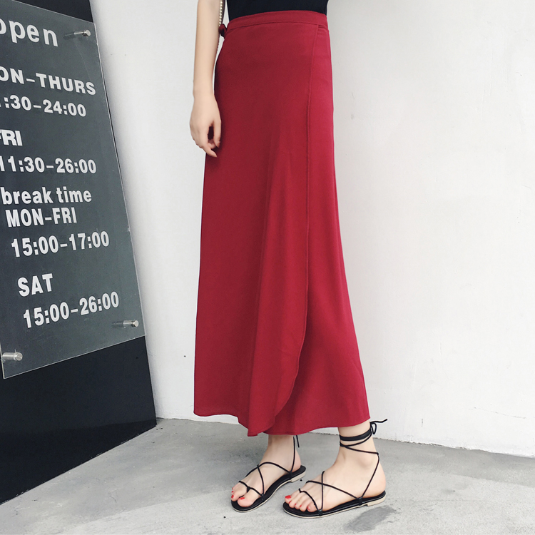 2025 Summer A-Line Floral Beach Skirt for Curvy Hips & Thighs - Irregular Long Design, Perfect for Boho and Y2K Styles 2025 Summer A-Line Floral Beach Skirt for Curvy Hips & Thighs - Irregular Long Design, Perfect for Boho and Y2K Styles