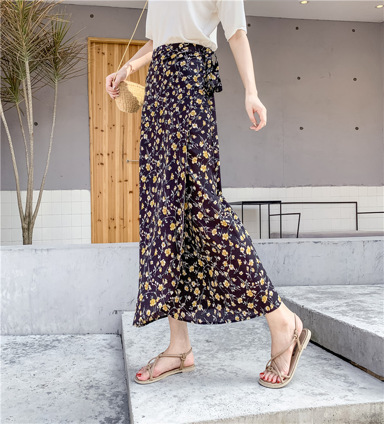 2025 Summer A-Line Floral Beach Skirt for Curvy Hips & Thighs - Irregular Long Design, Perfect for Boho and Y2K Styles 2025 Summer A-Line Floral Beach Skirt for Curvy Hips & Thighs - Irregular Long Design, Perfect for Boho and Y2K Styles