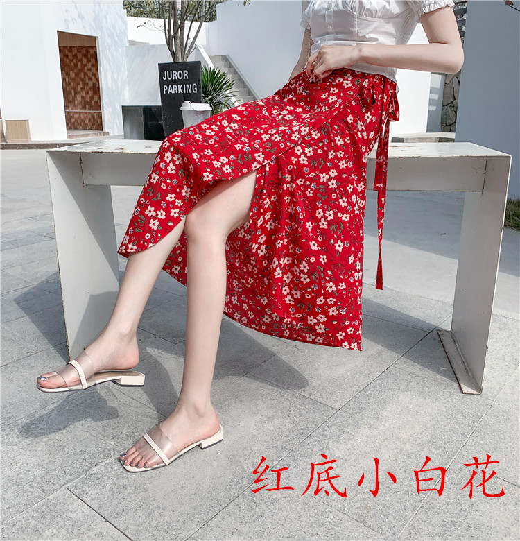 2025 Summer A-Line Floral Beach Skirt for Curvy Hips & Thighs - Irregular Long Design, Perfect for Boho and Y2K Styles 2025 Summer A-Line Floral Beach Skirt for Curvy Hips & Thighs - Irregular Long Design, Perfect for Boho and Y2K Styles