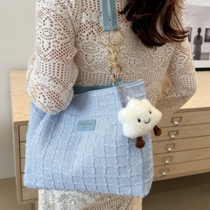 2025 Summer Minimalist High-End Large Handbag for Women - Versatile Shoulder Tote Bag with Spacious Capacity for Commuting