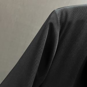 2025 Summer Thin Black Slim Short Sleeve Blazer Jacket for Women - Elegant Hepburn Style Formal Suit Jacket