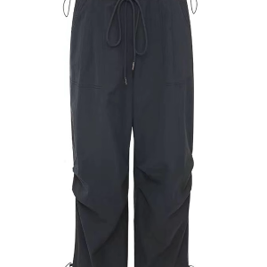 2025 Trendy American-Style Wide-Leg Cargo Pants for Women, Casual Retro Slim-Fit Street Dance & Jazz Sports Trousers