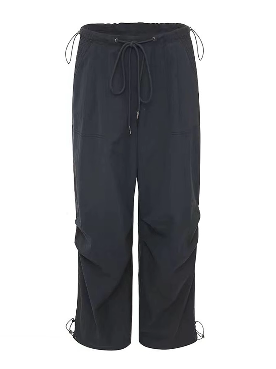 2025 Trendy American-Style Wide-Leg Cargo Pants for Women, Casual Retro Slim-Fit Street Dance & Jazz Sports Trousers 2025 Trendy American-Style Wide-Leg Cargo Pants for Women, Casual Retro Slim-Fit Street Dance & Jazz Sports Trousers