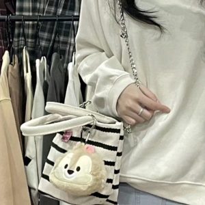 2025 Women's Canvas Tote Bag - Versatile College Commute Handheld Lunch Box & Crossbody Bag for Students