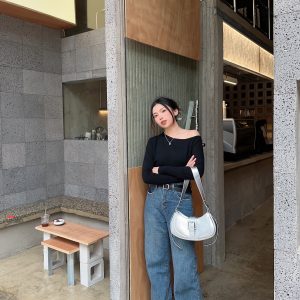 2025 Women's Vintage Baguette Bag, Niche Design Shoulder Underarm Bag, Versatile Fashion Crossbody for Everyday Style