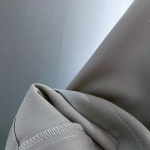 2025 Women's Vintage Short Blazer - Summer Thin Gray Textured Suit Jacket, Stylish High-Quality Fashion