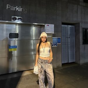 3D Deep Reshape Grunge Aged Layered Chain Print Loose Baggy Straight Pants for Y2K Style Fashion