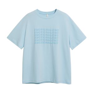 3D Letter Short Sleeve T-Shirt for Women - Loose Fit Summer Top - Trendy 2025 Style