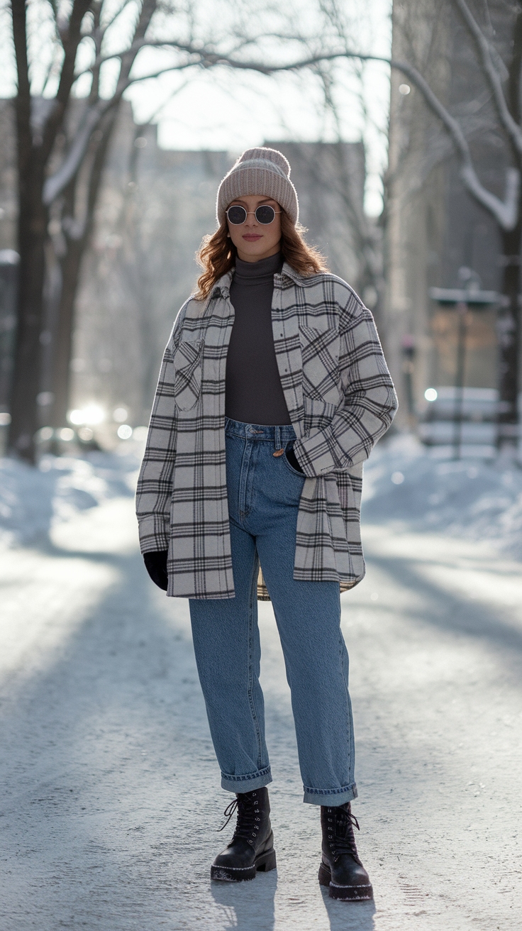 Stay Cozy with 90s Fashion Outfits Winter Trends outfit idea