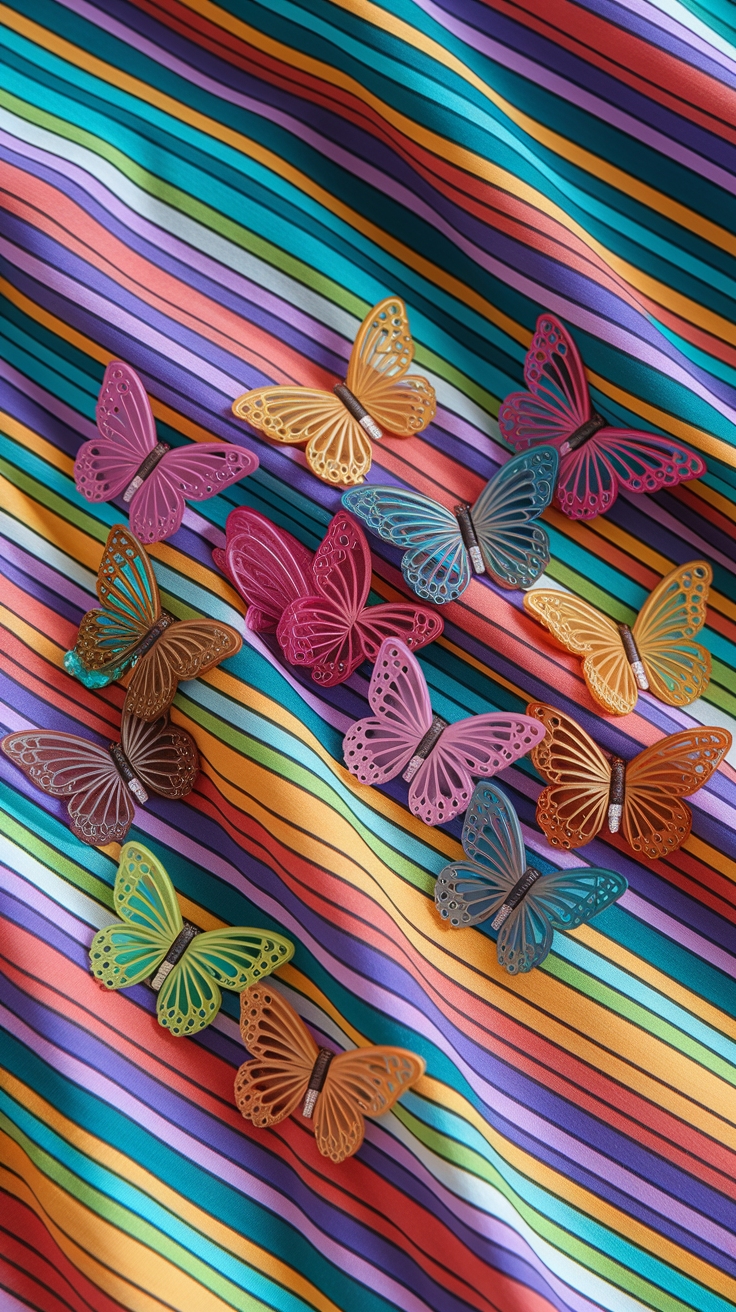 Styling Tips for 90s Hair Butterfly Clips outfit idea