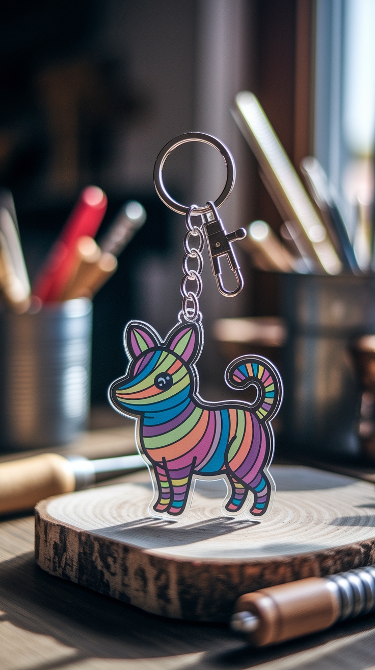 Exploring Unique Acrylic Keychain Designs outfit idea