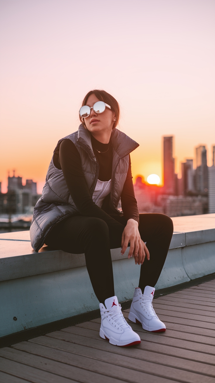 Air Jordan 13 Retro Women Outfit: Sporty and Stylish outfit idea