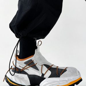 All-Black 18XL Dad Shoes for Men - Trendy Functional Outdoor Hiking Mountaineering Sneakers for Couples