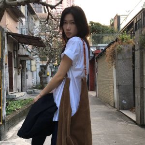 American Retro Letter Print Casual Short-Sleeve T-Shirt - Unisex Versatile Summer Top, Trendy 90s Style for Men and Women