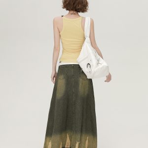 American Retro Spicy Girl Camisole for Women - 2024 Summer Slim-Fit Top in Girly Style