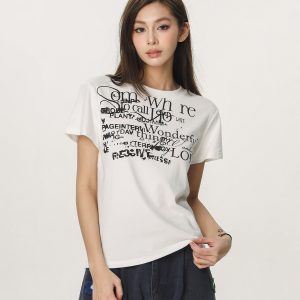 American Style Beer Team Captain Short Sleeve T-Shirt for Women – Slim Fit Summer Top with Unique Design