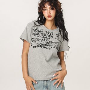 American Style Beer Team Captain Short Sleeve T-Shirt for Women – Slim Fit Summer Top with Unique Design