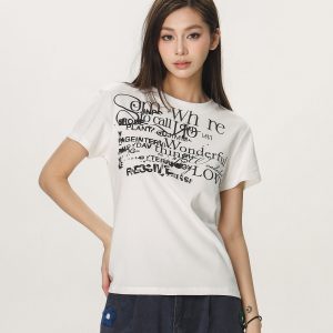 American Style Beer Team Captain Short Sleeve T-Shirt for Women – Slim Fit Summer Top with Unique Design