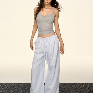 American-Style Faux Two-Piece Lace Layered Tank Top for Women - Summer Slimming Camisole, Versatile Outerwear & Inner Wear