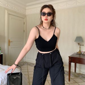 American Vintage Printed Short Sleeve T-Shirt - Slightly Chubby Cool Sniper Layered Top for 90s Y2K Style