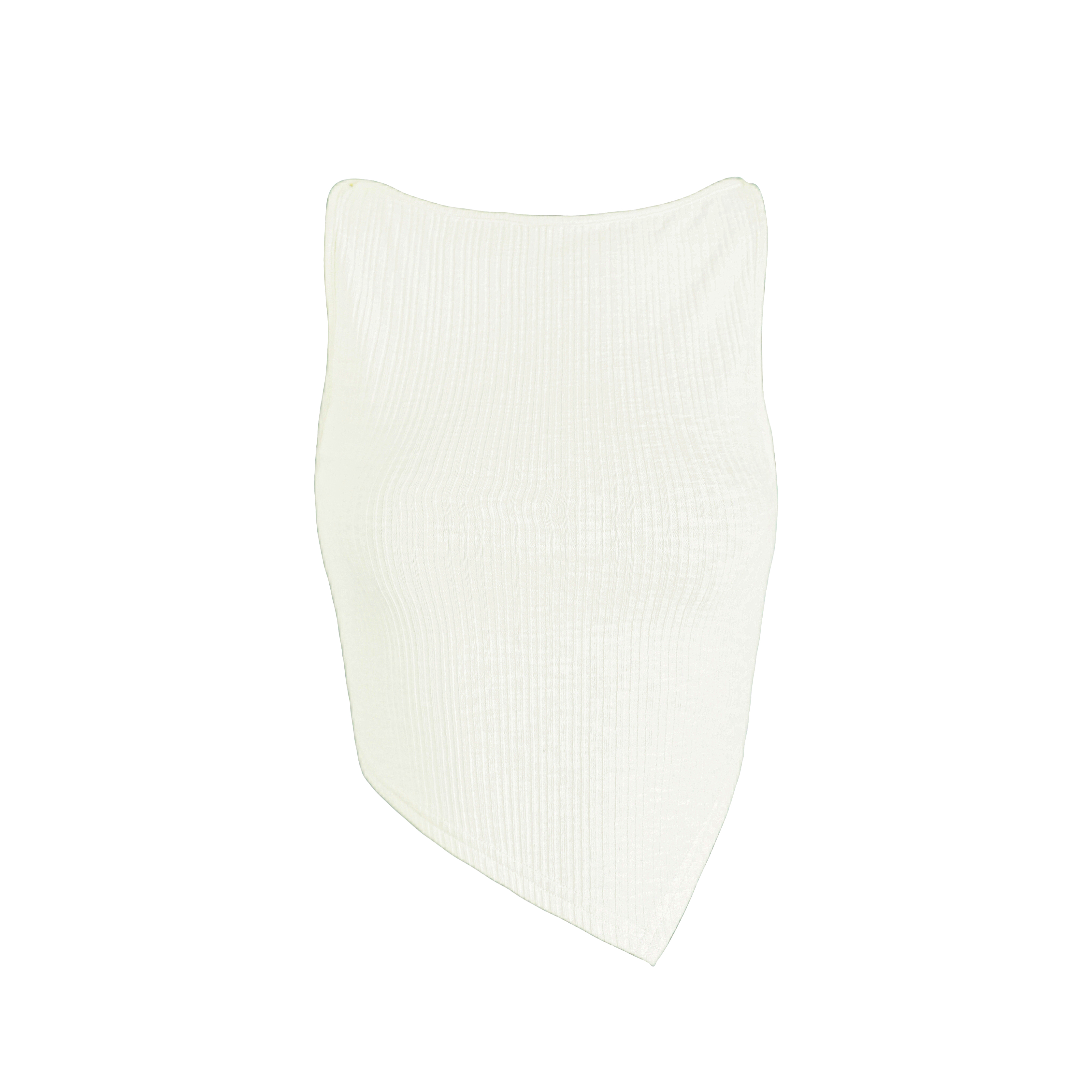 Asymmetrical Fitted Strap Knit Top with Micro透字领 - Trendy Y2K Style for Stylish Layering and Modern Looks