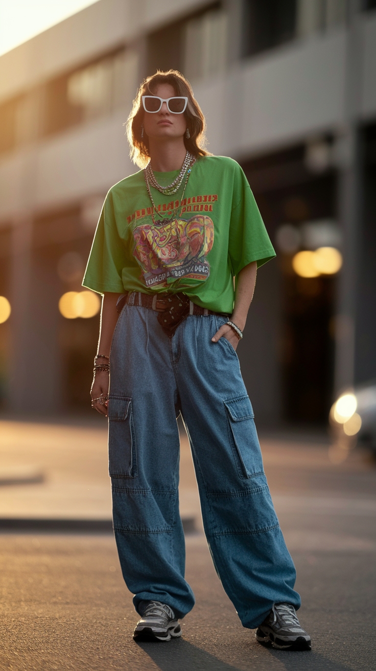 Baggy Y2K Outfits That Make a Statement outfit idea