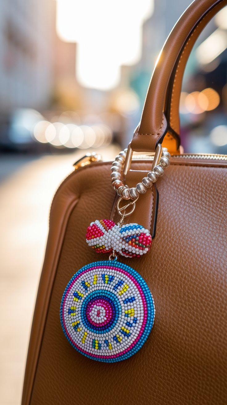 Unique Beaded Bag Charm Ideas for Every Occasion outfit idea