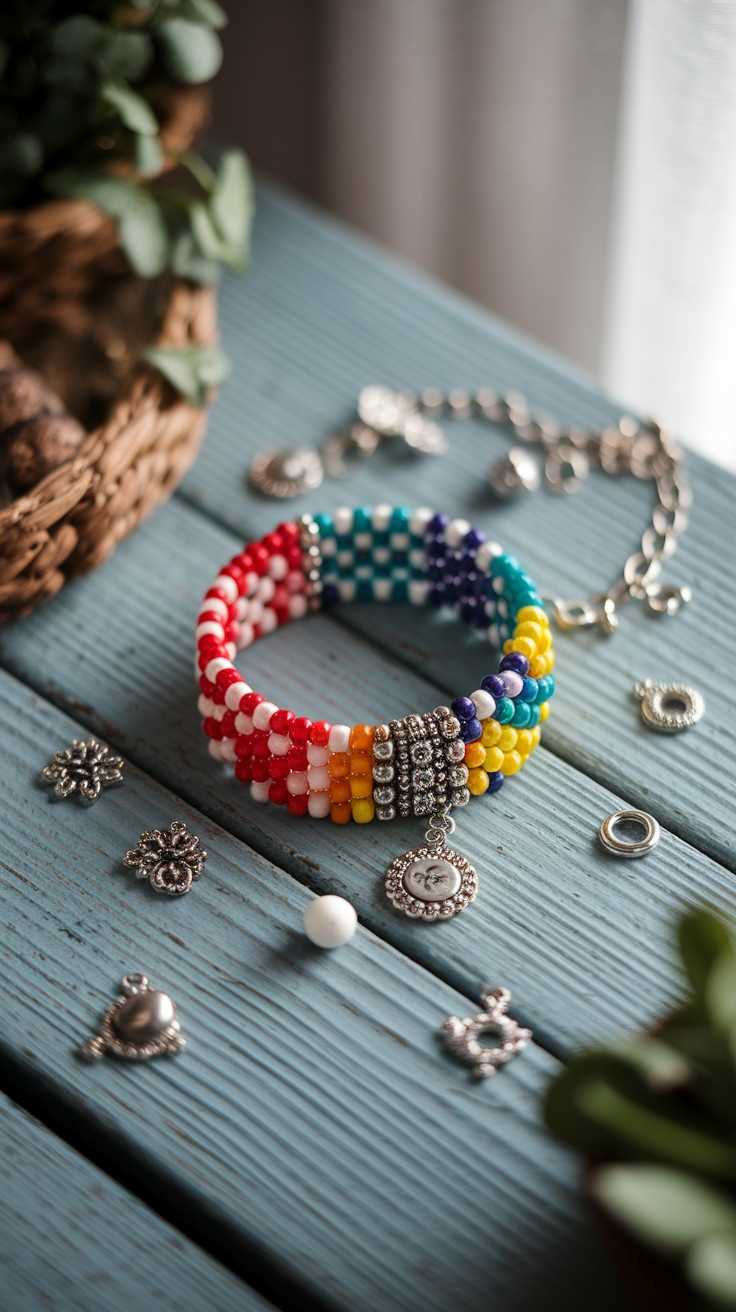 Charming Beaded Charm Bracelet Ideas to Try Today outfit idea