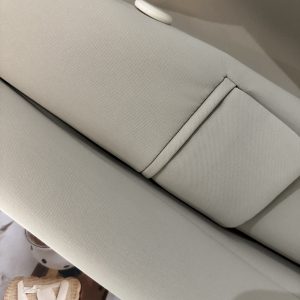 Beige High-End Minimalist Women's Blazer - Draped Fashion Suit Jacket for Stylish Commuting, Spring & Autumn 2025 Collection