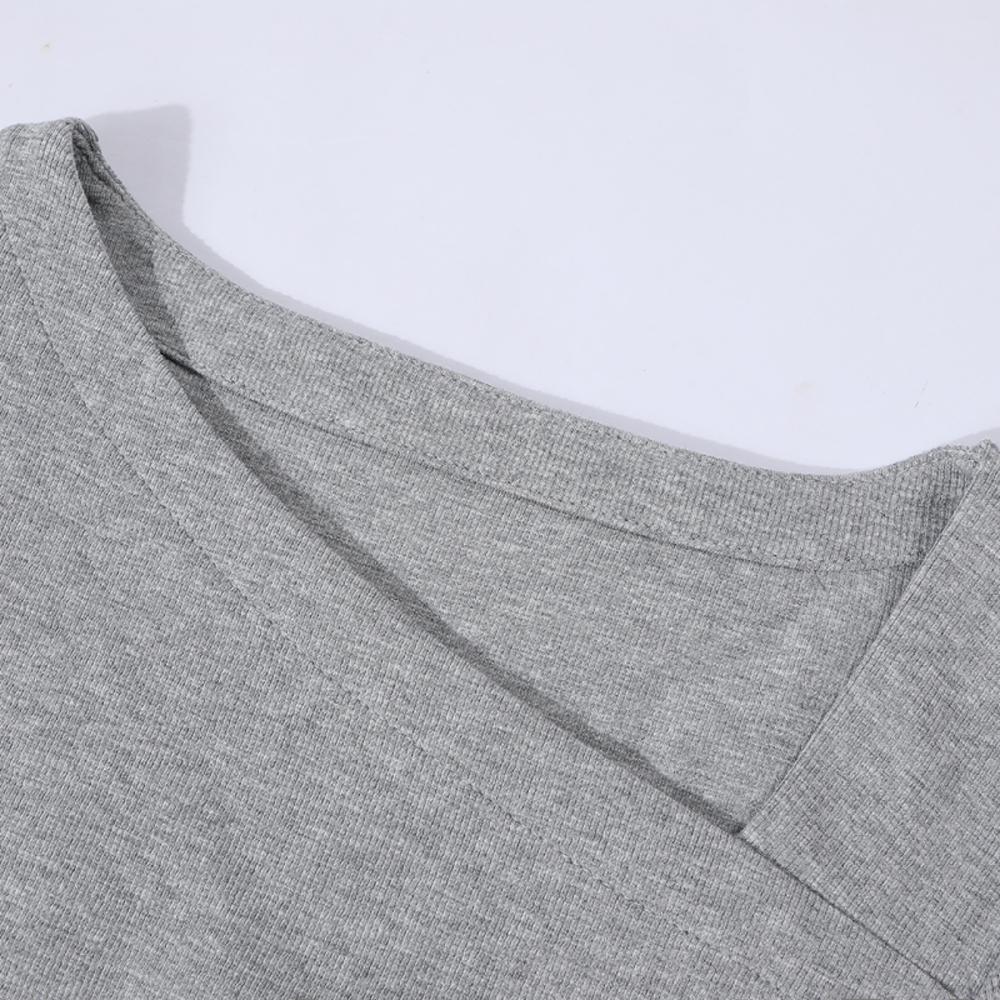 Berry Purple Irregular Waist Short Sleeve T-Shirt Blouse for Women - 2025 Summer Fashion, Trendy Casual Wear