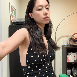 Black Polka Dot Halter Neck Sleeveless Top for Women - V-Neck, Slim Fit, Trendy Summer Outfit, Flattering Style for Hot Girls