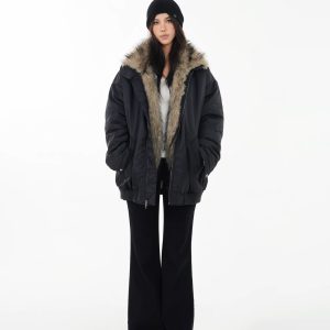 Black Stretchy Mid-Low Waist Flared Denim Pants for Women - Trendy Y2K Style Jeans