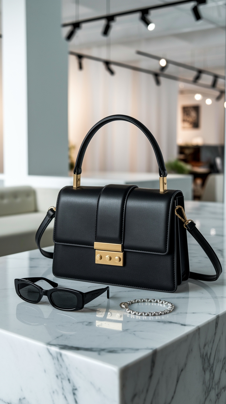 Finding the Ideal Black Designer Shoulder Bag outfit idea