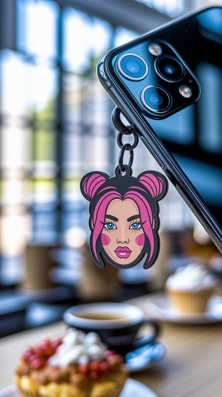 Cute Blackpink Phone Charm for K-Pop Fans outfit idea