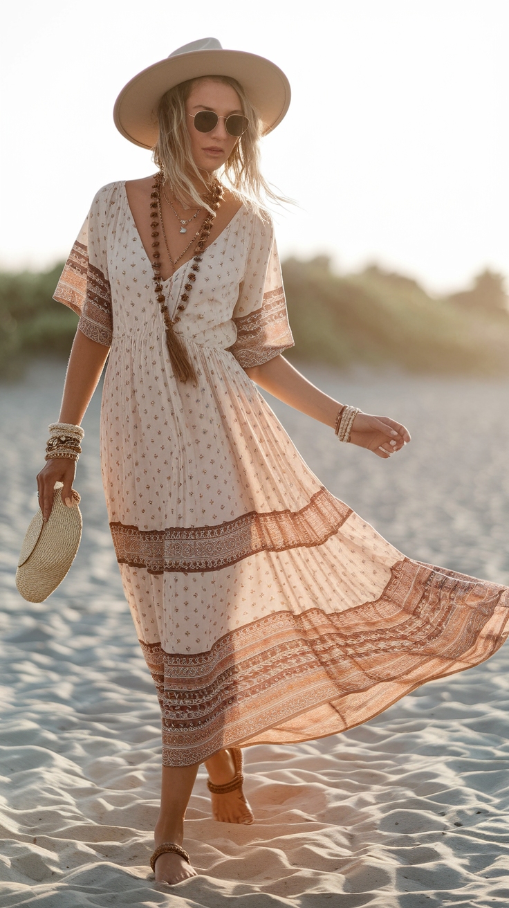 Styling Your Boho Maxi Dress Outfit for Any Occasion outfit idea